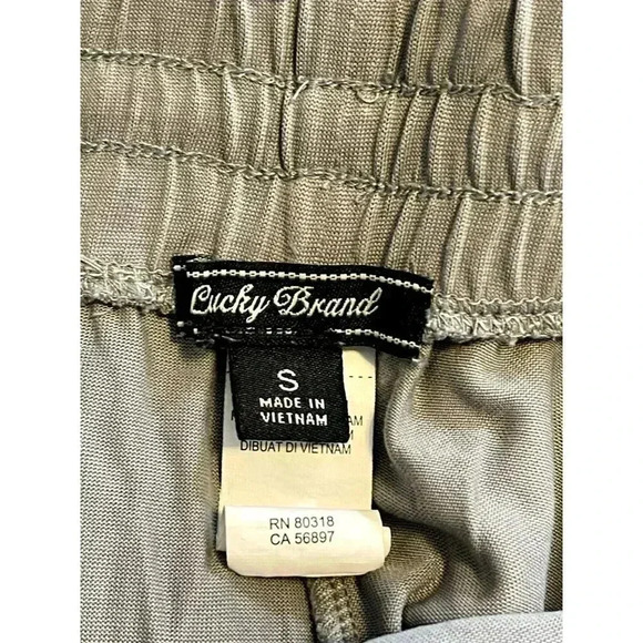 Lucky Brand Ladies' Lounge Pants Light Gray Size Small soft Modal Pajama Pants - Picture 4 of 4